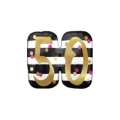 Palloncino 50 Pink & Gold super shape 25" (63cm) in mylar, 1pz.