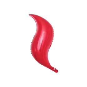 Palloncino Curva Rossa super shape 36" (91cm) in mylar, 1pz.