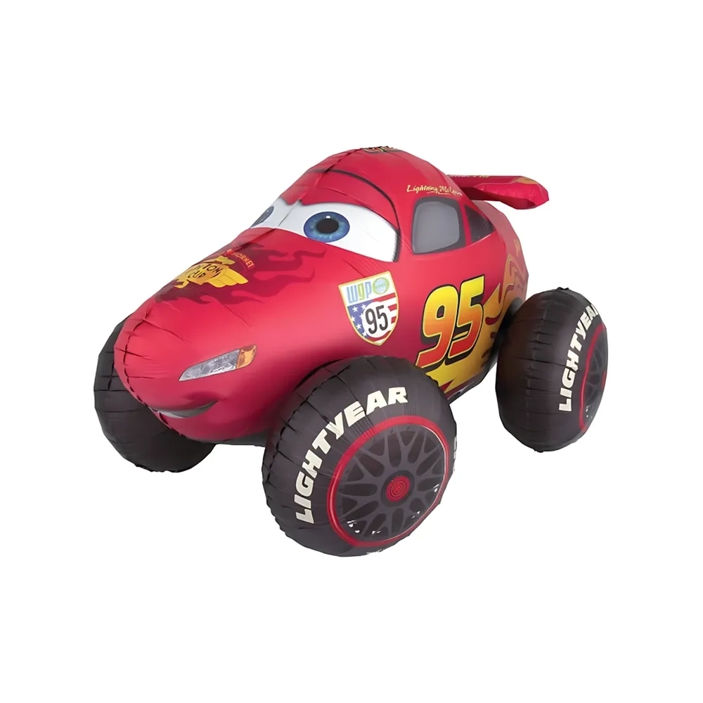 Palloncino Cars 3 Mc Queen mega shape 41" (104cm) in mylar, 1pz.