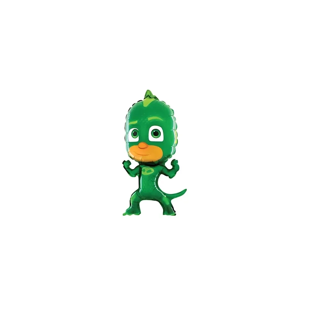 Palloncini Gekko mini shape 12" (30cm) in mylar, 5pz.