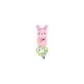 Palloncini Bracciale Coniglio Rosa mini shape 11" (27cm) in mylar, 10pz.