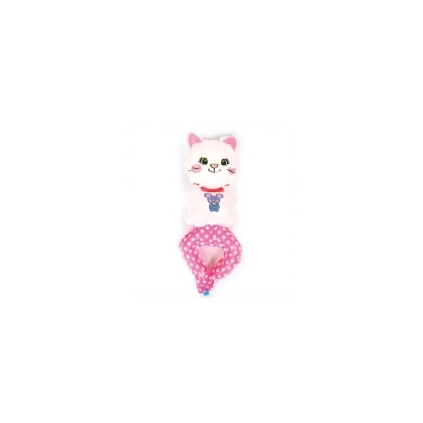 Palloncini Bracciale Gatto Bianco mini shape 11" (27cm) in mylar, 10pz.