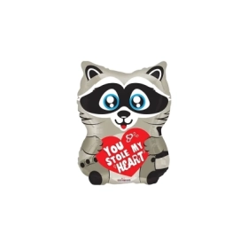 Palloncino You Stole My Heart Procione standard shape 18" (45cm) in mylar, 1pz.