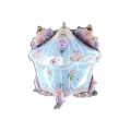 Palloncino 3D Casa dell'amore con fedi super shape 34" (86cm) in mylar, 1pz.