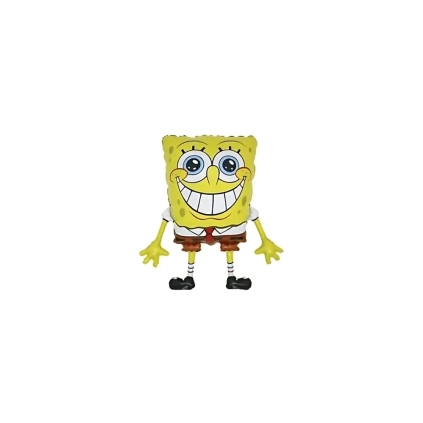 Palloncini Sponge Bob mini shape 9" (22cm) in mylar, 5pz.