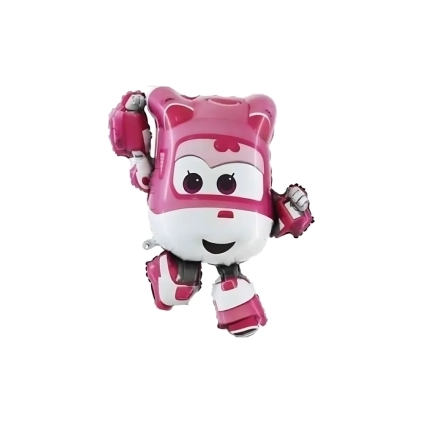 Palloncino Dizzy Super Wings super shape 28" (71cm) in mylar, 1pz.