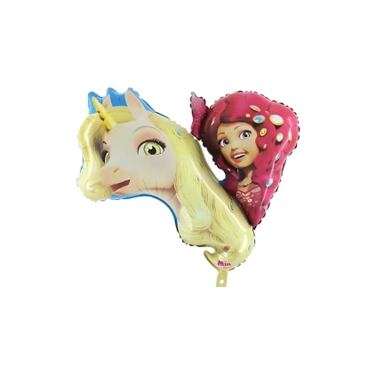 Palloncino Mia & Me super shape 28" (71cm) in mylar, 1pz.