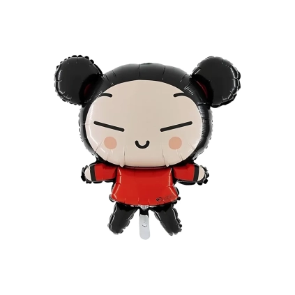Palloncino Pucca super shape 30" (76cm) in mylar, 1pz.