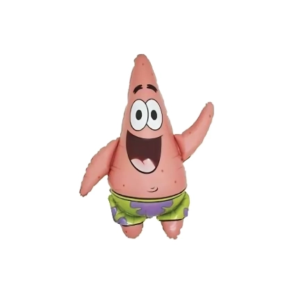 Palloncino Sponge Bob Patrick super shape 30" (76cm) in mylar, 1pz.
