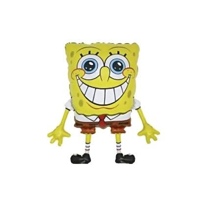 Palloncino Sponge Bob SuperShape super shape 28" (71cm) in mylar, 1pz.