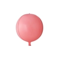 Palloncino Sfera Rosa Macaron standard shape 22" (55cm) in mylar, 1pz.