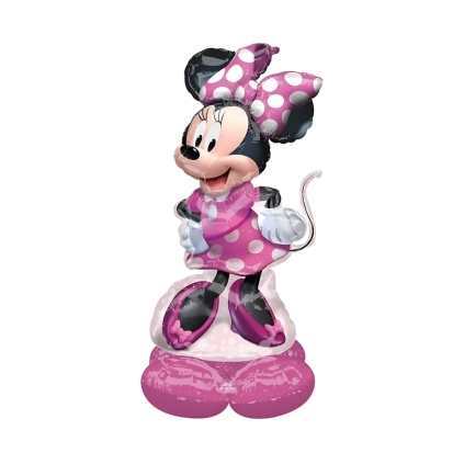 Palloncino Minnie Forever airloonz 48" (121cm) in mylar, 1pz.