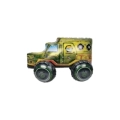 Palloncino 4D Camion Militare super shape 25" (63cm) in mylar, 1pz.