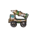 Palloncino 4D Camion Militare con Missile super shape 24" (60cm) in mylar, 1pz.