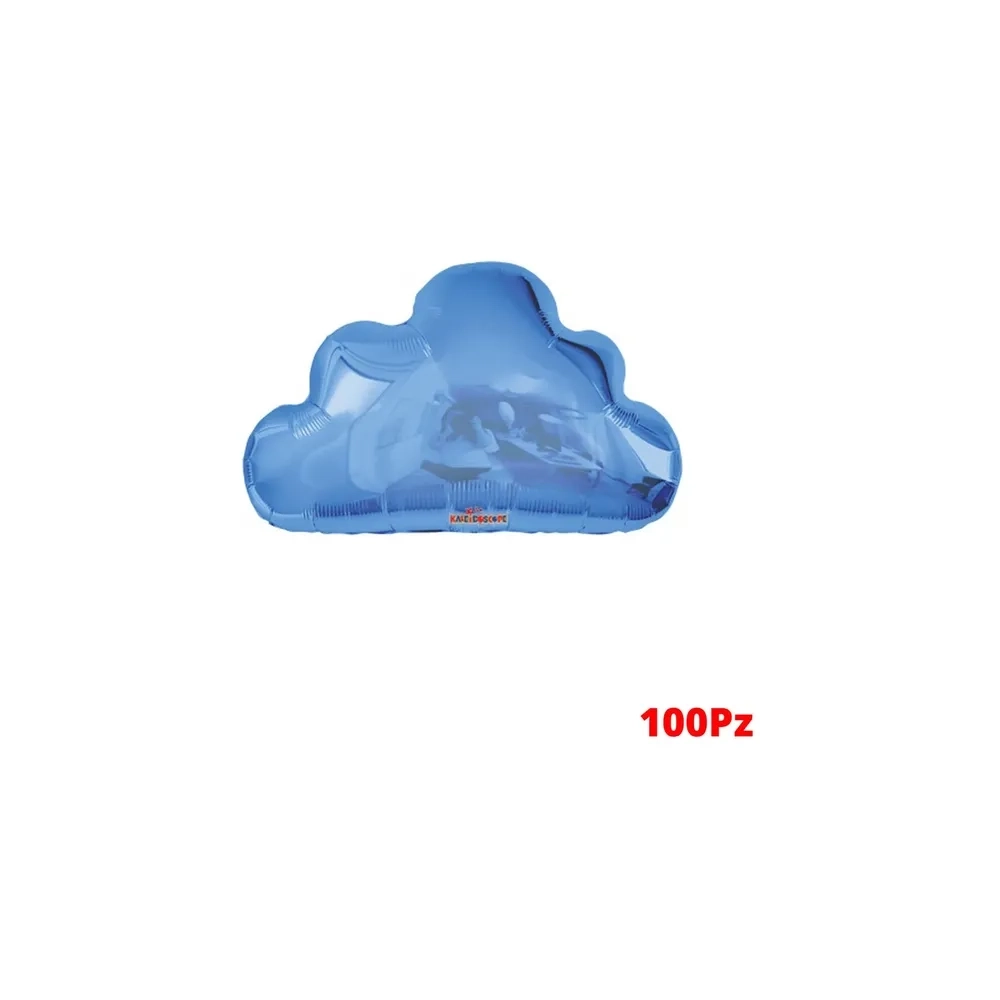 Palloncini Nuvola Blu Macaron   20" (50cm) in mylar, 100pz.