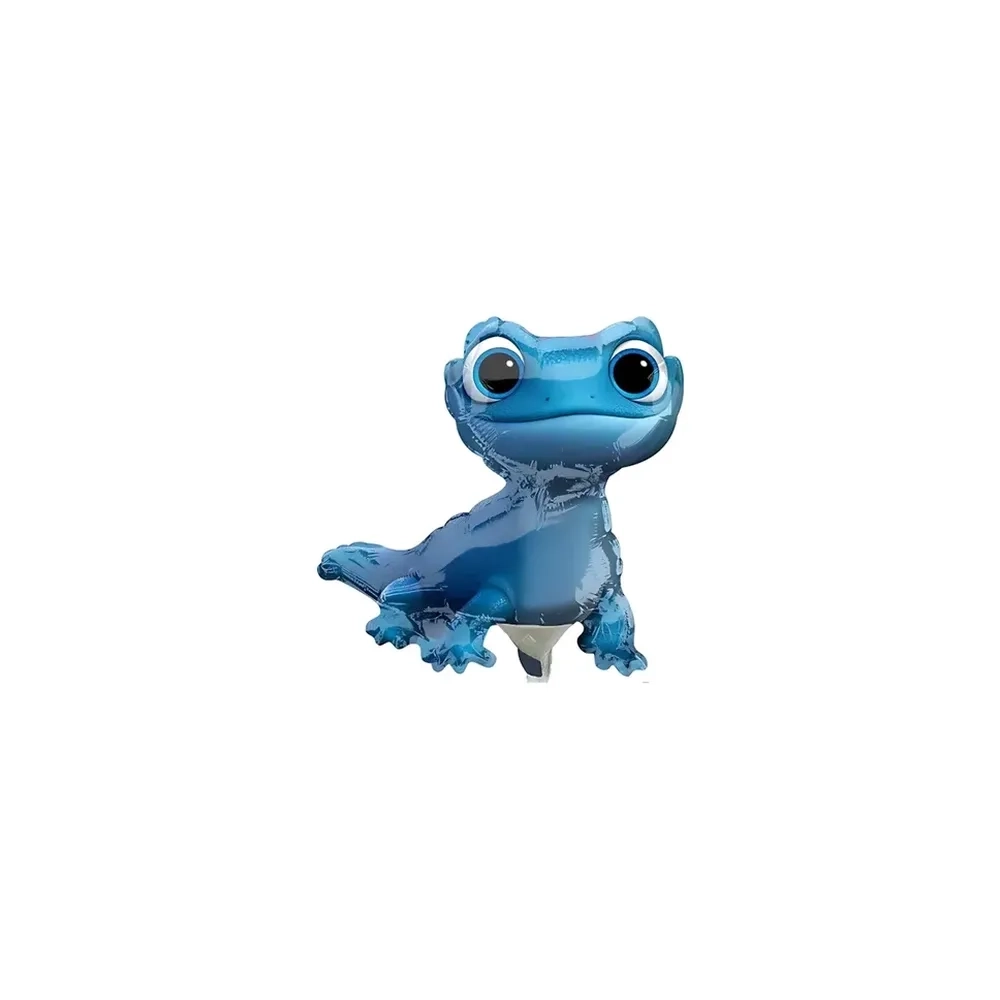 Palloncini Salamandra Bruni Frozen 2 mini shape 9" (22cm) in mylar, 5pz.