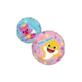 Palloncino Baby Shark - Pinkfong standard shape 18" (45cm) in mylar, 1pz.