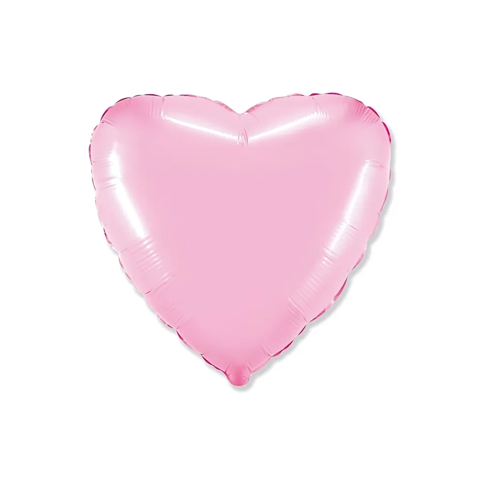 Palloncino Cuore Rosa super shape 32" (81cm) in mylar, 1pz.