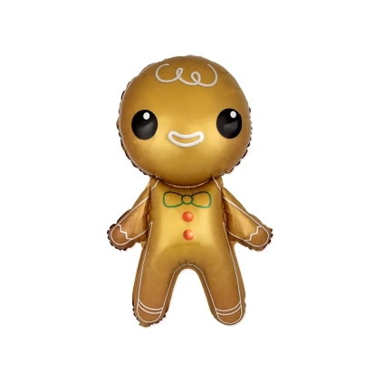 Palloncino Gingerbread Omino Marzapane 39" (99cm), 1pz.