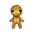 Palloncino Gingerbread Omino Marzapane 39" (99cm), 1pz.