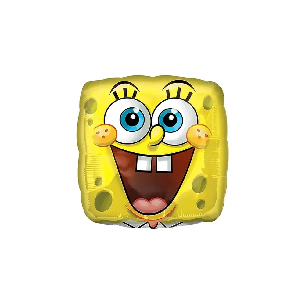 Palloncino Spongebob viso standard shape 18" (45cm) in mylar, 1pz.