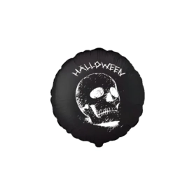 Palloncino Halloween Teschio standard shape 18" (45cm) in mylar, 1pz.