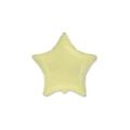 Palloncino Stella Crema standard shape 18" (45cm) in mylar, 1pz.