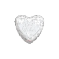 Palloncino Best Wishes standard shape 18" (45cm) in mylar, 1pz.