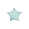 Palloncino Stella Verde Menta standard shape 18" (45cm) in mylar, 1pz.