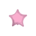 Palloncino Stella Rosa Baby standard shape 18" (45cm) in mylar, 1pz.