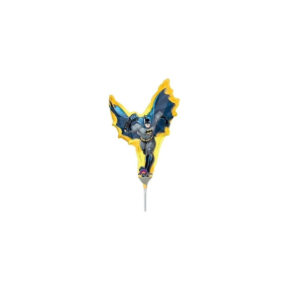 Palloncini Batman mini shape 14" (35cm) in mylar, 5pz.