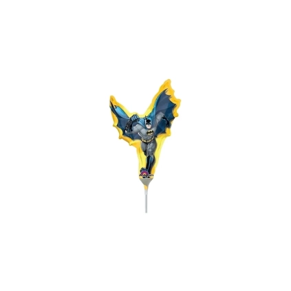 Palloncini Batman mini shape 14" (35cm) in mylar, 5pz.