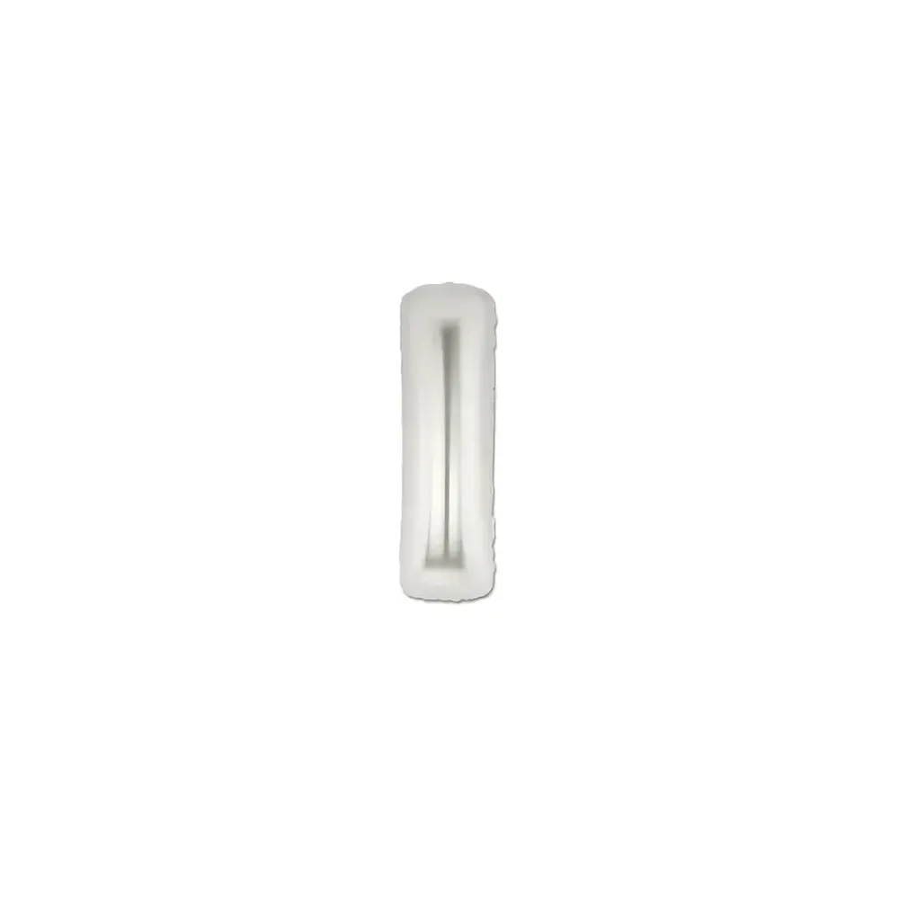Palloncini Lettera I Argento micro shape 7" (17cm) in mylar, 5pz.