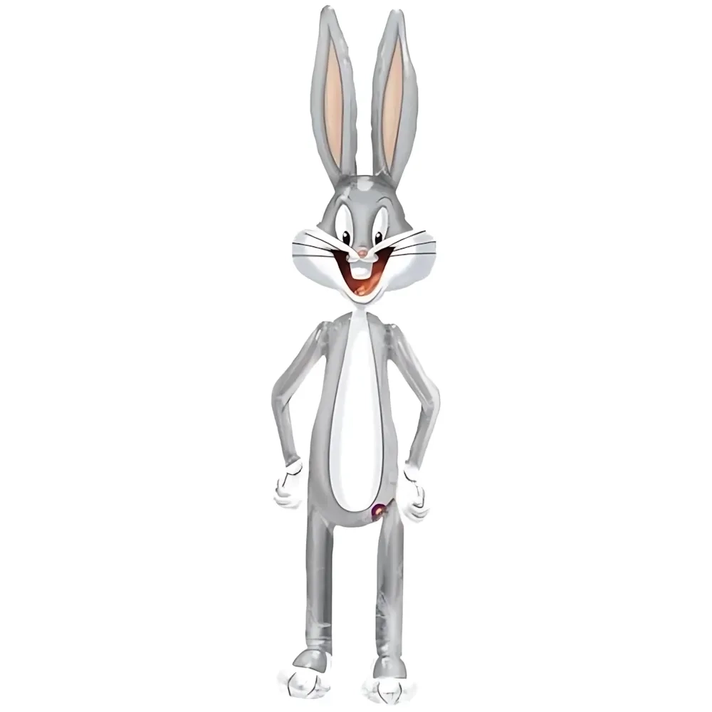 Palloncino Coniglio Bugs Bunnie mega shape 84" (213cm) in mylar, 1pz.