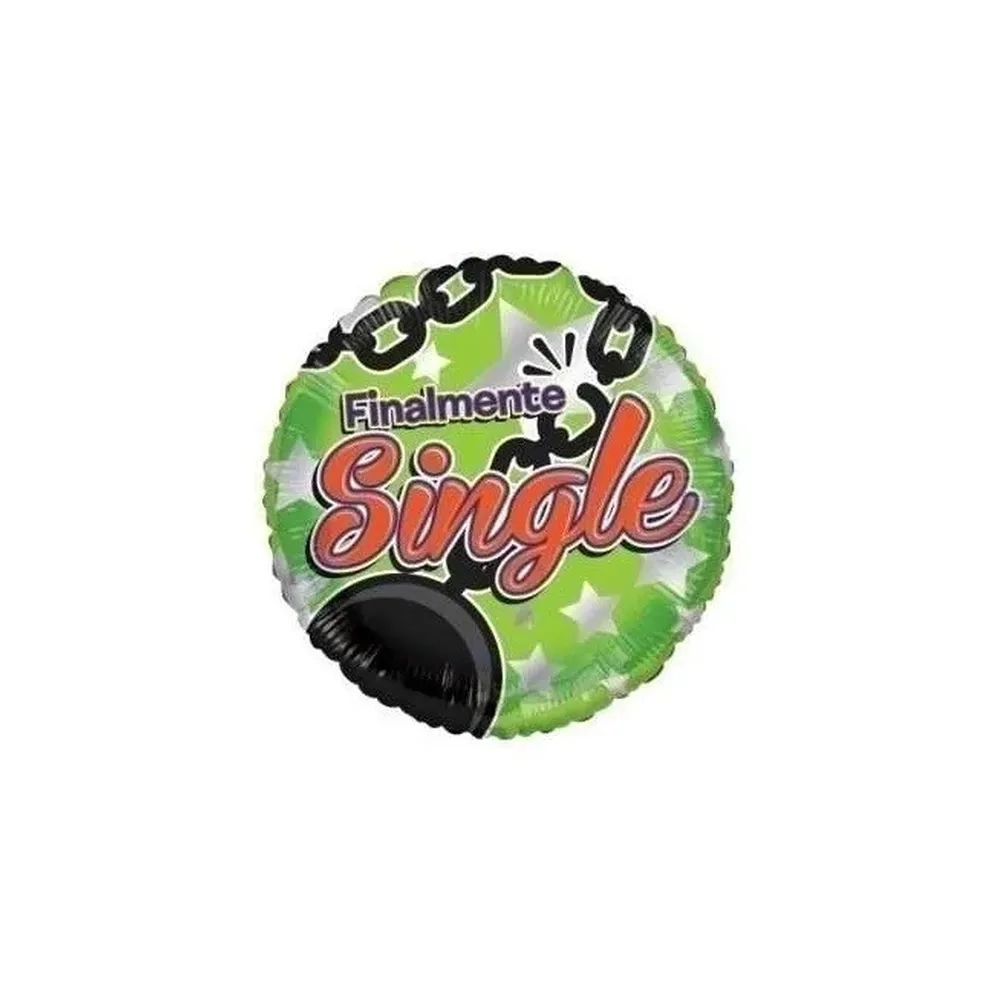 Palloncino Finalmente Single standard shape 18" (45cm) in mylar, 1pz.