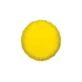Palloncino Tondo Giallo standard shape 18" (45cm) in mylar, 1pz.