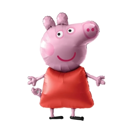 Palloncino Peppa Pig mega shape 48" (121cm) in mylar, 1pz.