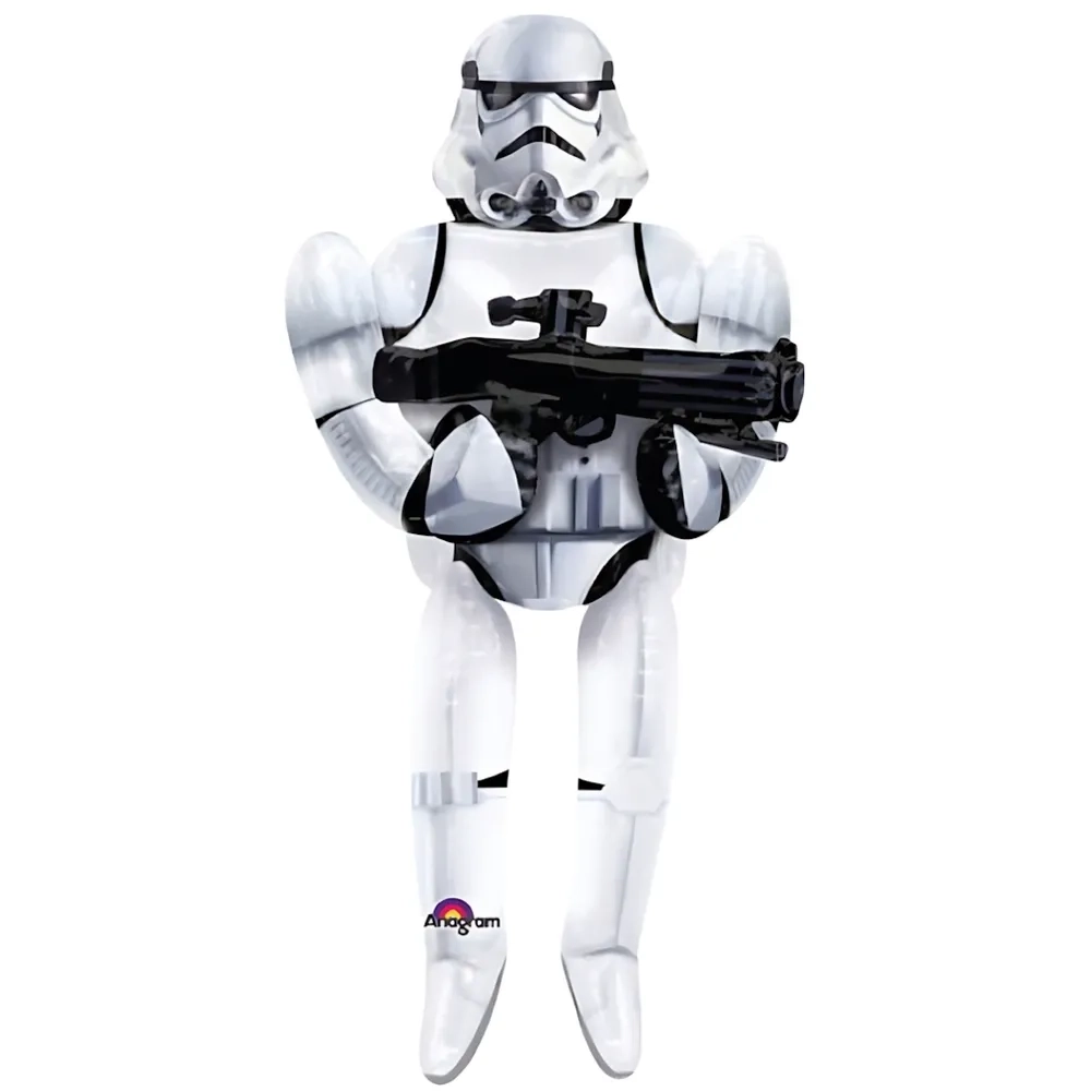 Palloncino Star Wars Stormtrooper mega shape 70" (177cm) in mylar, 1pz.