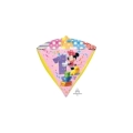 Palloncino Minnie Diamante standard shape 17" (43cm) in mylar, 1pz.