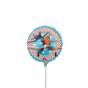 Palloncini Planes mini shape 9" (22cm) in mylar, 5pz.