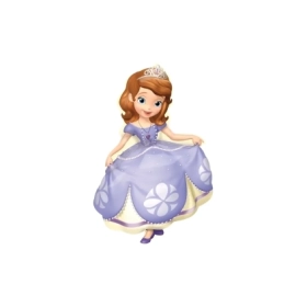Palloncino Sofia la principessa super shape 28" (71cm) in mylar, 1pz.