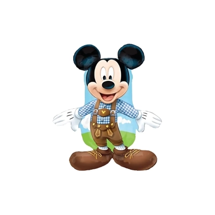 Palloncini Topolino Street Treats super shape 28" (71cm) in mylar, 10pz.