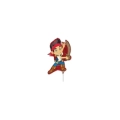 Palloncini Jake il Pirata mini shape 9" (22cm) in mylar, 5pz.