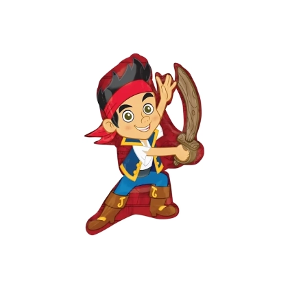 Palloncino Jake Il Pirata super shape 31" (78cm) in mylar, 1pz.