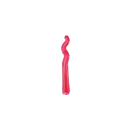 Palloncini Kurly Zig Zag Corallo mini shape 14" (35cm) in mylar, 5pz.