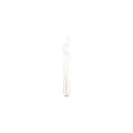 Palloncini Kurly Zig Zag Bianco mini shape 14" (35cm) in mylar, 5pz.