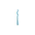 Palloncini Kurly Zig Zag Celeste mini shape 14" (35cm) in mylar, 5pz.