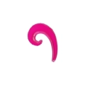 Palloncini Kurly Wave Fucsia mini shape 14" (35cm) in mylar, 5pz.