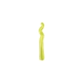 Palloncini Kurly Zig Zag Verde Lime mini shape 14" (35cm) in mylar, 5pz.