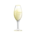 Palloncino Bicchiere Champagne cheers super shape 38" (96cm) in mylar, 1pz.